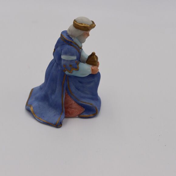 1989 Avon Wise Man Nativity Collectibles O Holy Night Christmas Blue Replacement - Picture 6 of 6